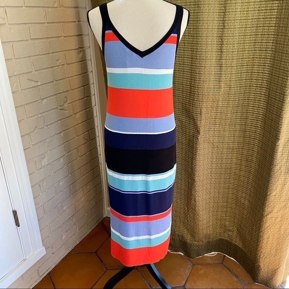 Halogen NEW Multi Colored Striped Maxi Dre… - Picture 3 of 5